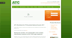 Desktop Screenshot of aldridgetrafficcontrollers.com.au